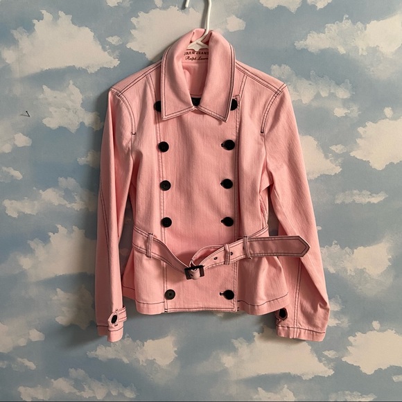 NWOT Ralph Lauren Pink and Black Jacket